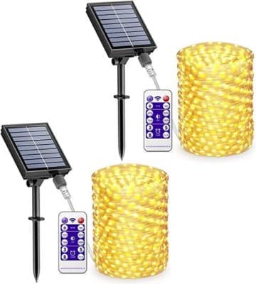 Solar Lichterkette von BESCOST 15m- 150 LED